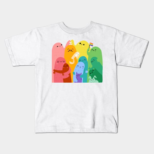 Pride Kids T-Shirt by Mjdaluz